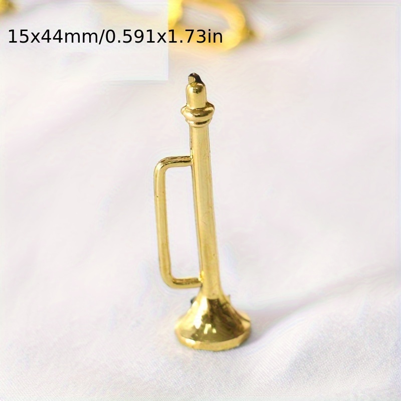 1: 12 Dollhouse Miniature Portable Trumpet/Saxophone for Dollhouse Decor  Accessories - China Saxophone and Trumpet price