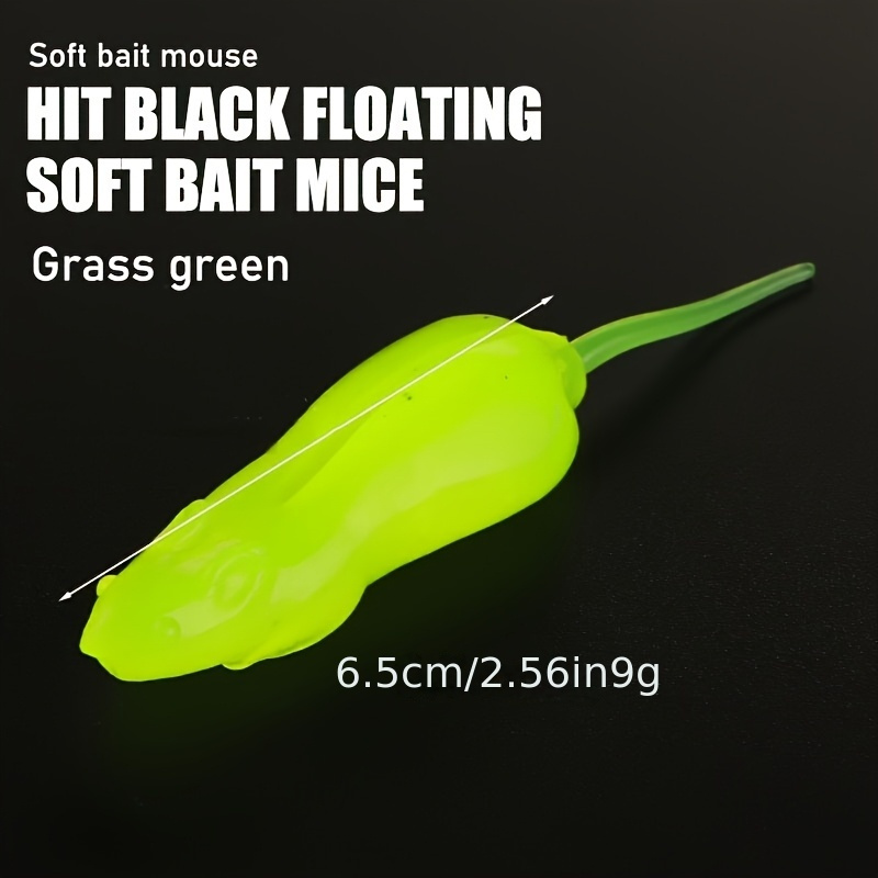 Realistic Mouse Fishing Lure - Lifelike Gel Bait For Freshwater & Saltwater Fishing