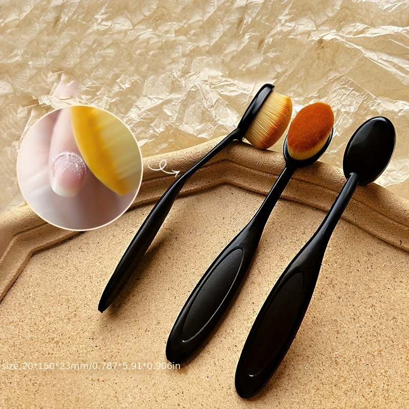 Image of Pocket Dust Brush Manicure Tool Front Dust Brush Cleaning Fine Brush
