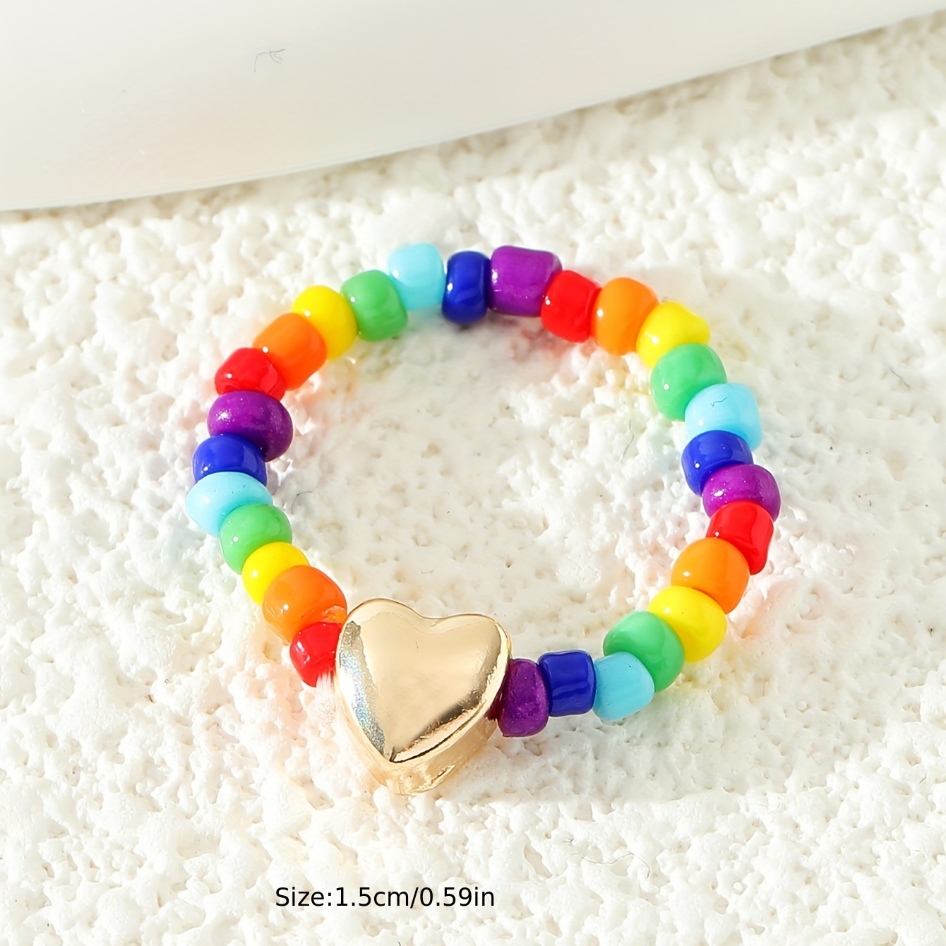 Rainbow Toe Ring 