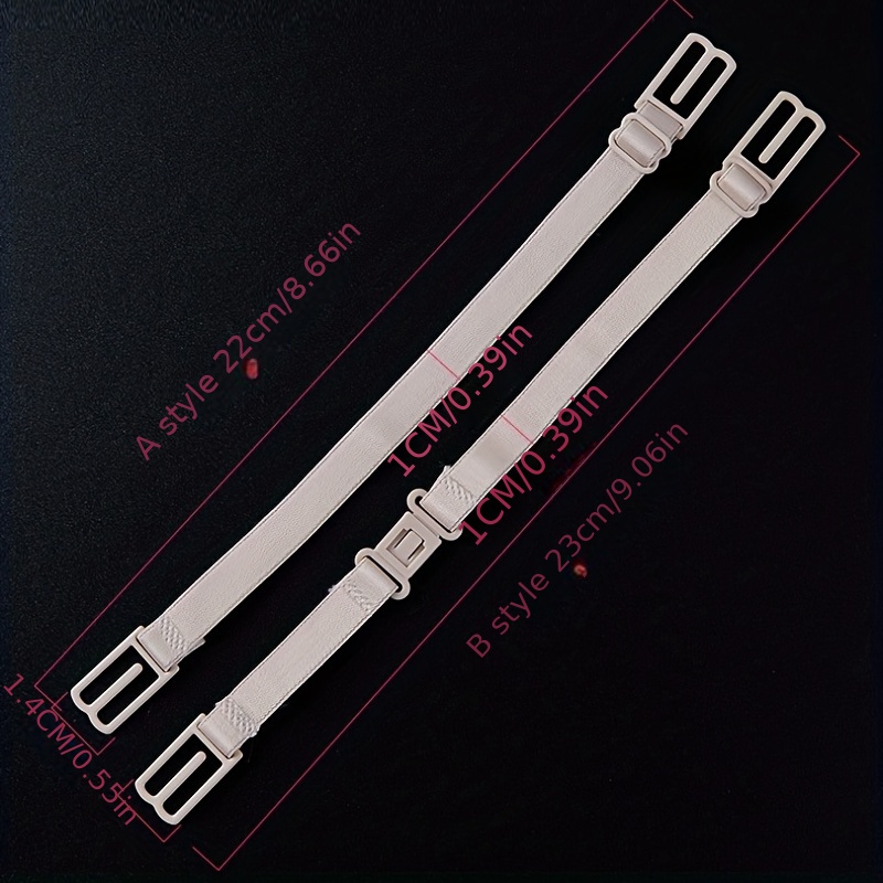 Invisible Bra Strap Clips Adjustable Non-Slip Shoulder Lingerie Accessories