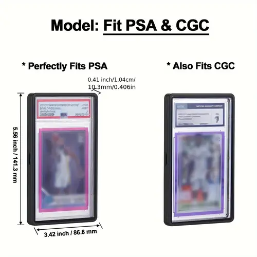 metal protective case for psa cgc bgs slabs provide protection for your collection and add a multiple color options