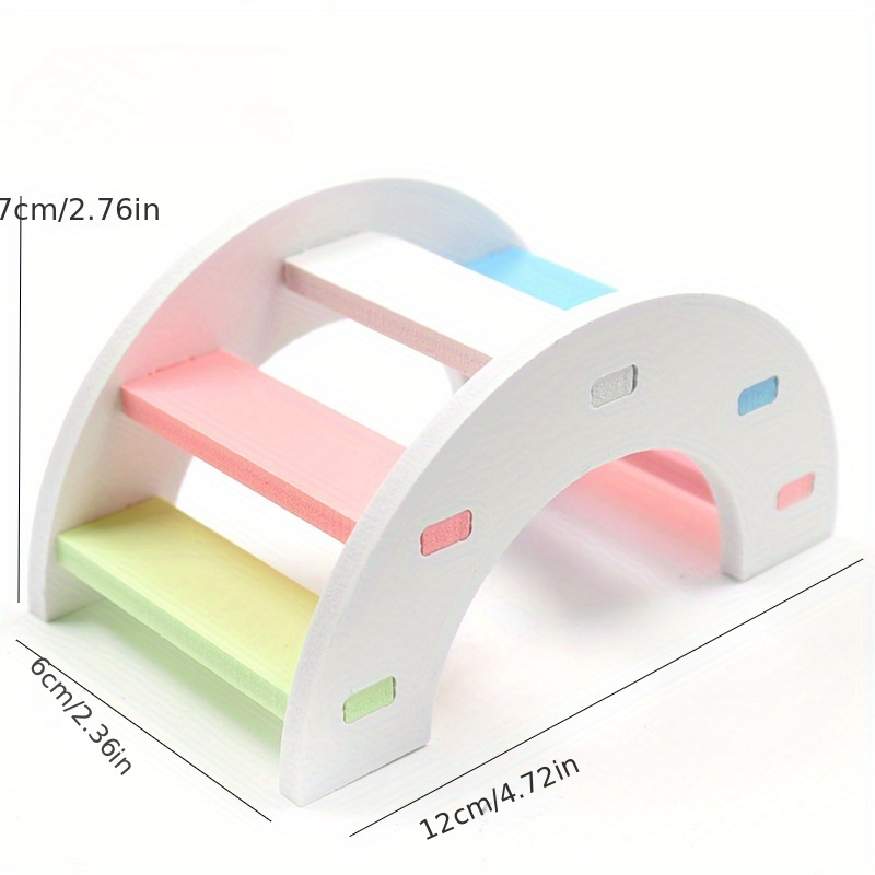 Pequeña Casa Hámster Juguete Columpio Escalada Puente - Temu