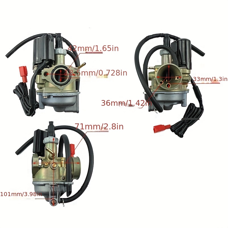 19mm Carb Carburetor Motorcycle Pour Dio 50 18 27 28 SA50 SK50, SYM DD50  Kymco ZX34 35 28 50cc 2 Stroke Engine Scooters Moped - Temu France