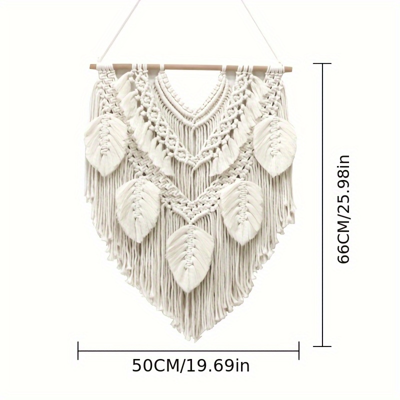 E-shop Fertige Wandteppich-Dekoration, Handgewebte Wohnaccessoires, Kreative Innendekoration, Exquisite Künstlerische Wandkunst