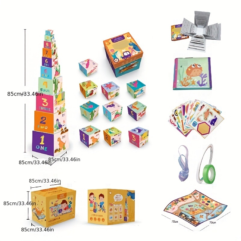 Learning Journey Stacking Cubes