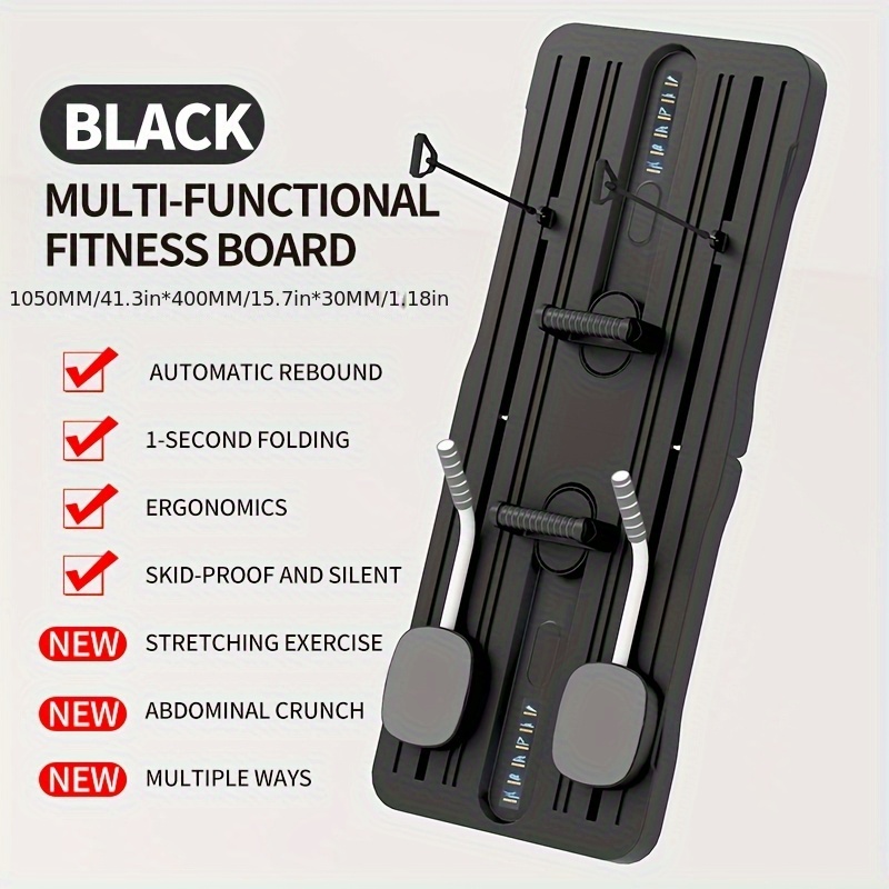 TEMU Home Use Pilates Board | Sleek Professional Pilates Equipment Reformer Benefits | Space Alternative To Reformer Pilates Machine
