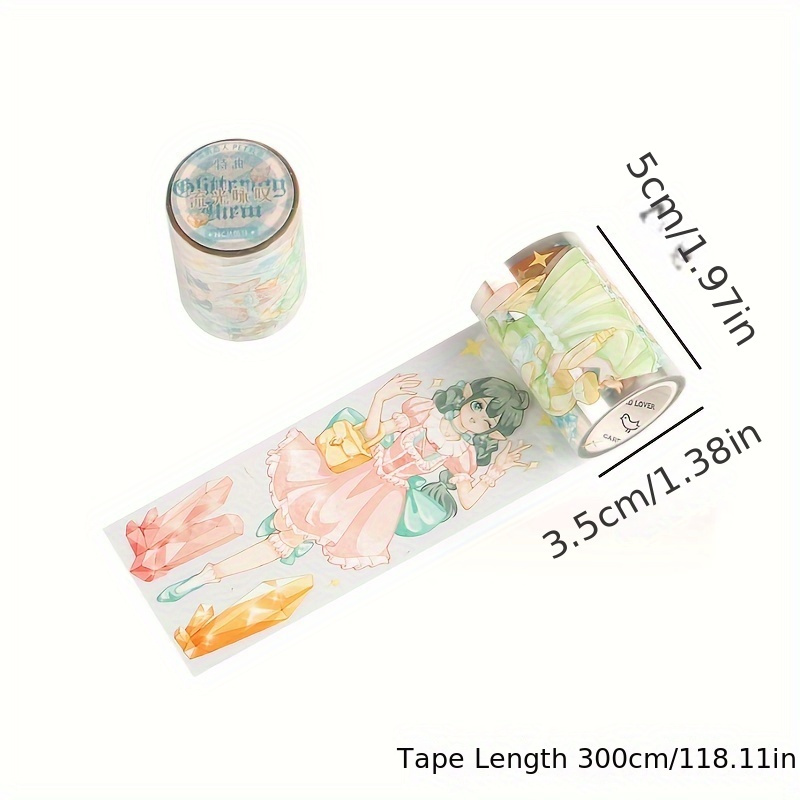 Pet Tape Lace Monogatari Series Light Retro Lace Decorative - Temu