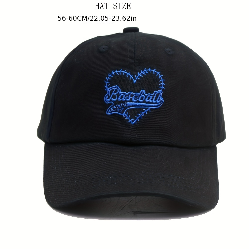 Embroidery Sunshade Baseball Cap Outdoor Peaked Cap