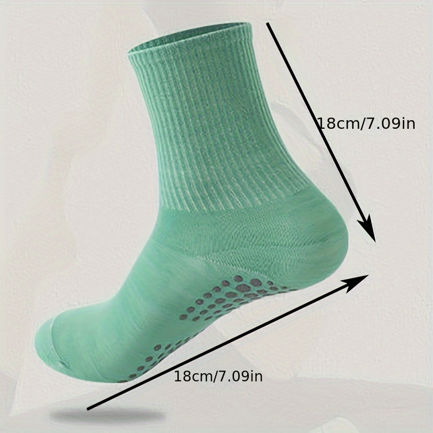 Professional Yoga Socks Silicone Bottom Non slip Jumping - Temu