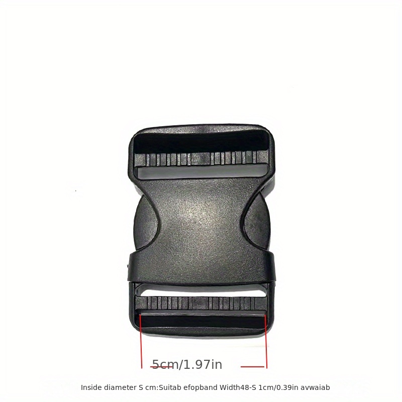 5pcs Plastic Camping Tent Insert Buckles for Luggage Straps Helmet Accessories