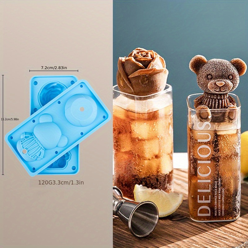 Cute Essentials - Silicone Bear Ice Cube Tray