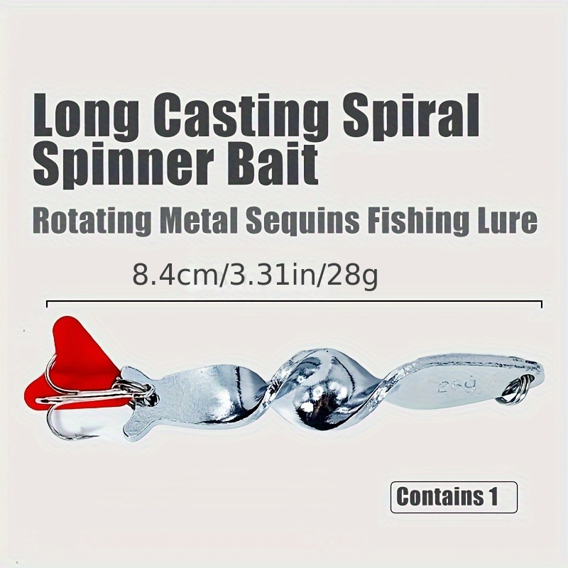 Sparkling Sequins Fishing Lure Realistic Metal Bait - Temu