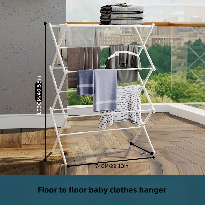 Foldable Baby Clothes Hanger