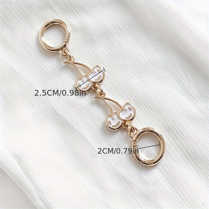 Bag Strap Extender Chain Camellia Flower Extension Chain - Temu