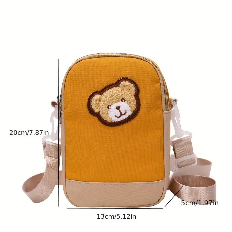 Plush Nylon Sling Bag