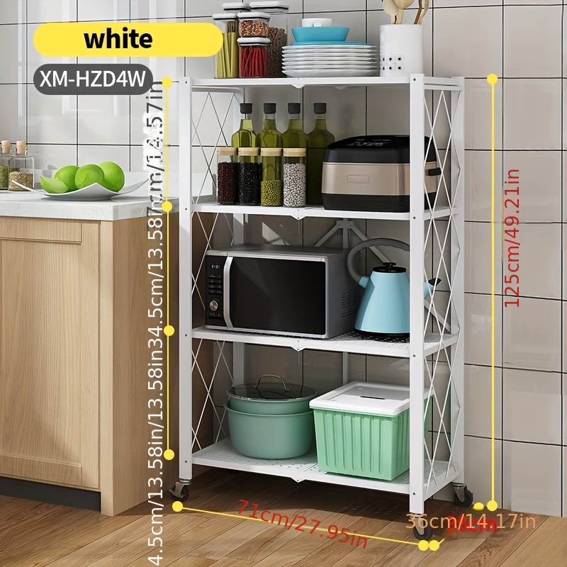 Cocina de acero al carbono multicapa Floor-Standing Estante