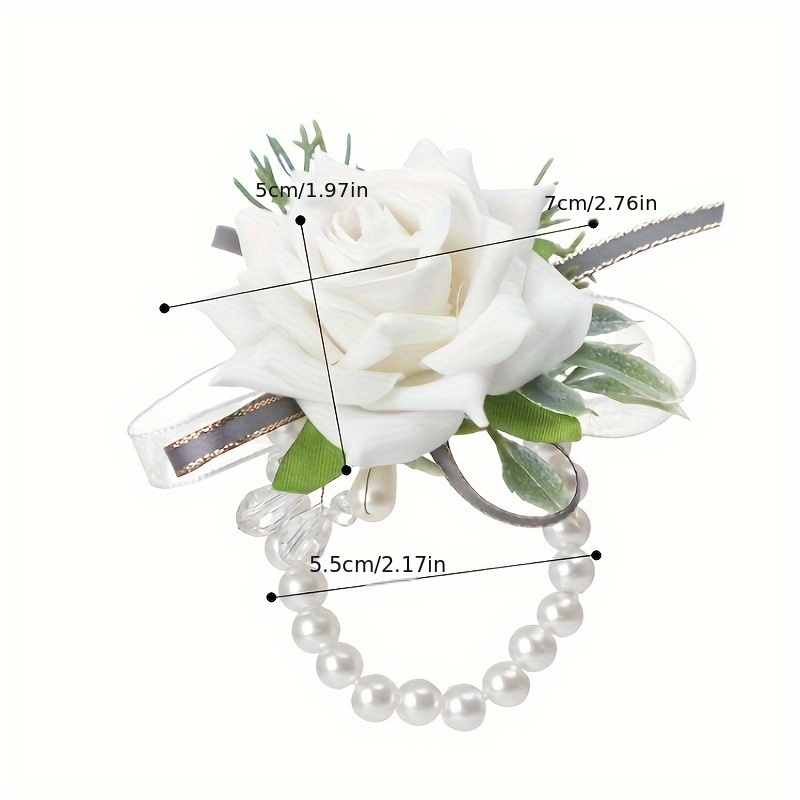 Burnt Corsage Or Boutonniere Prom Artificial - Temu