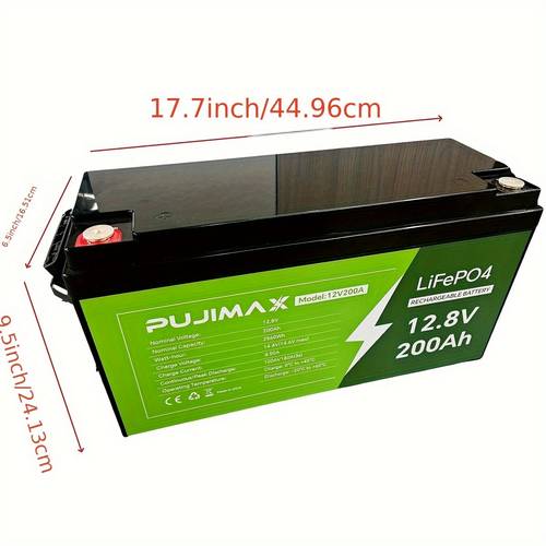 12 8v 200ah lifepo4 lithium battery with 200a bms 2560wh 15000 cycles automotive grade deep cycle series parallel compatible lightweight high quality for solar rv marine camping lithium rechargeable batteries supply integrated bms safety construction storage rv owners