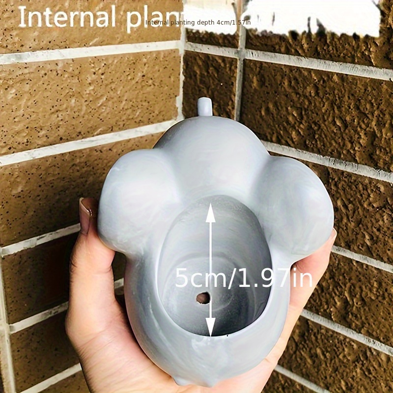 Elephant Flower Pot Silicone Mold Concrete Cement Plaster Planter Pottery  Molds