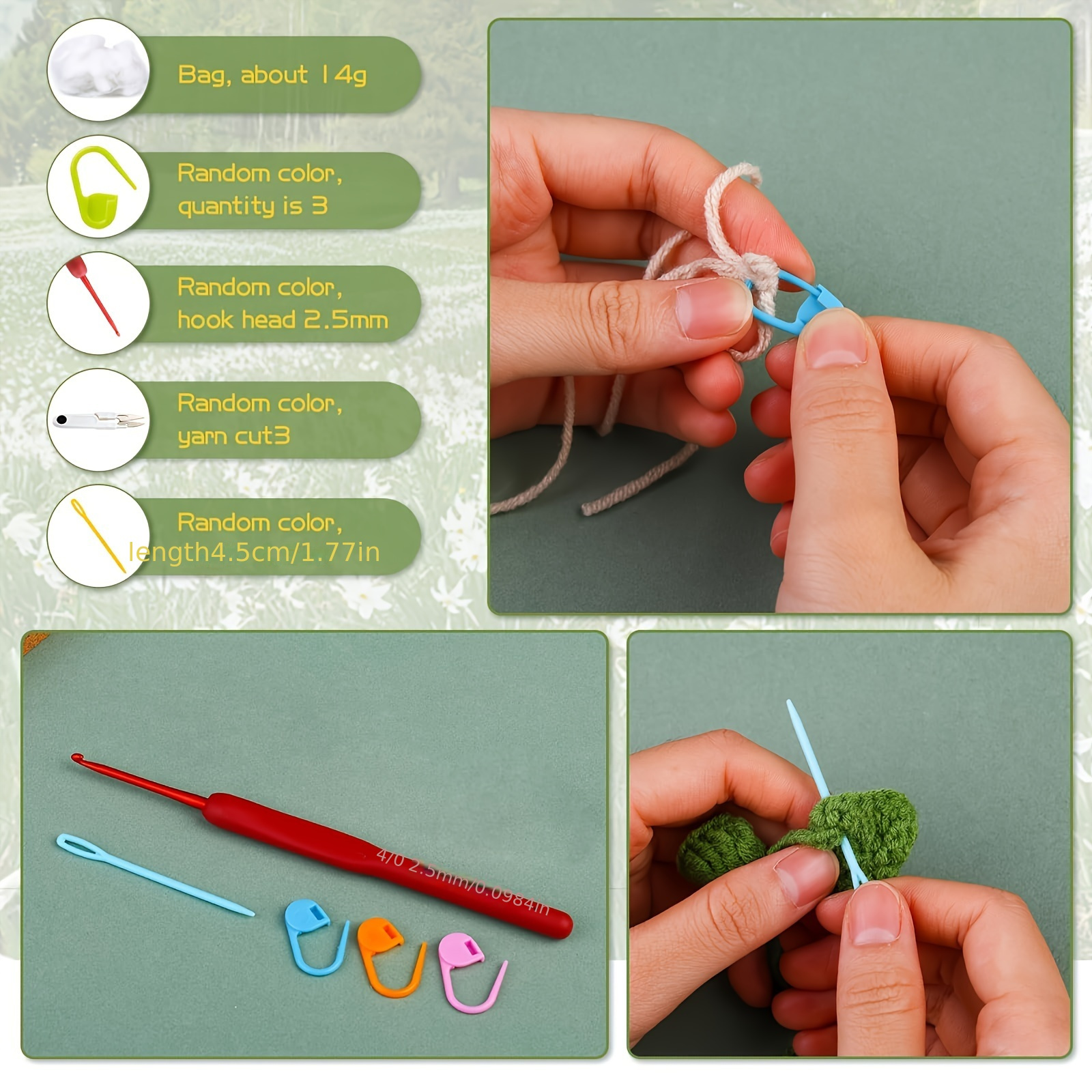 Crochet Kit For Beginners Hanging Potted Plants Crochet - Temu