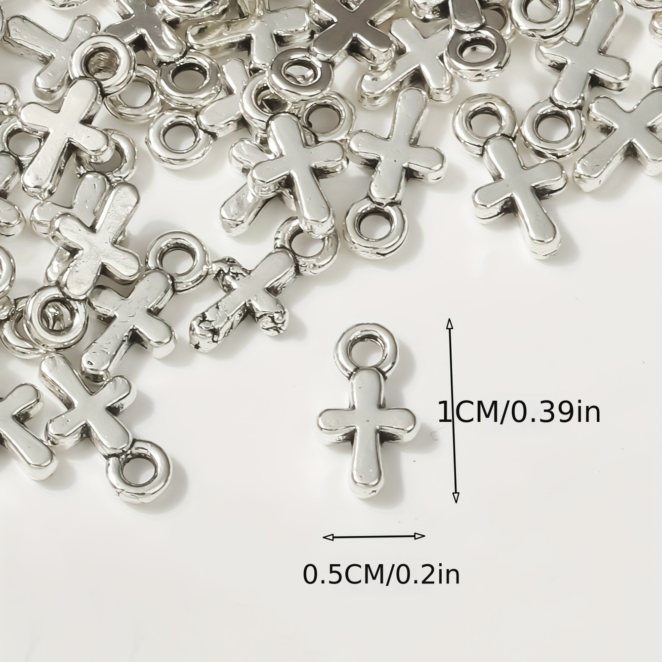 230pcs DIY Cross Pendant Accessories