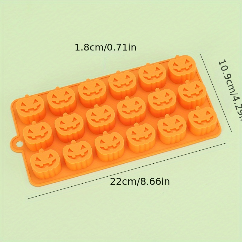 Halloween Silicone Chocolate Candy Mold, Pumpkin Ghost Shape Non-stick Food  Grade Silicon Molds For Fat Bombs Chocolate Jelly Mini Hard Candy Cake  Decoration - Temu