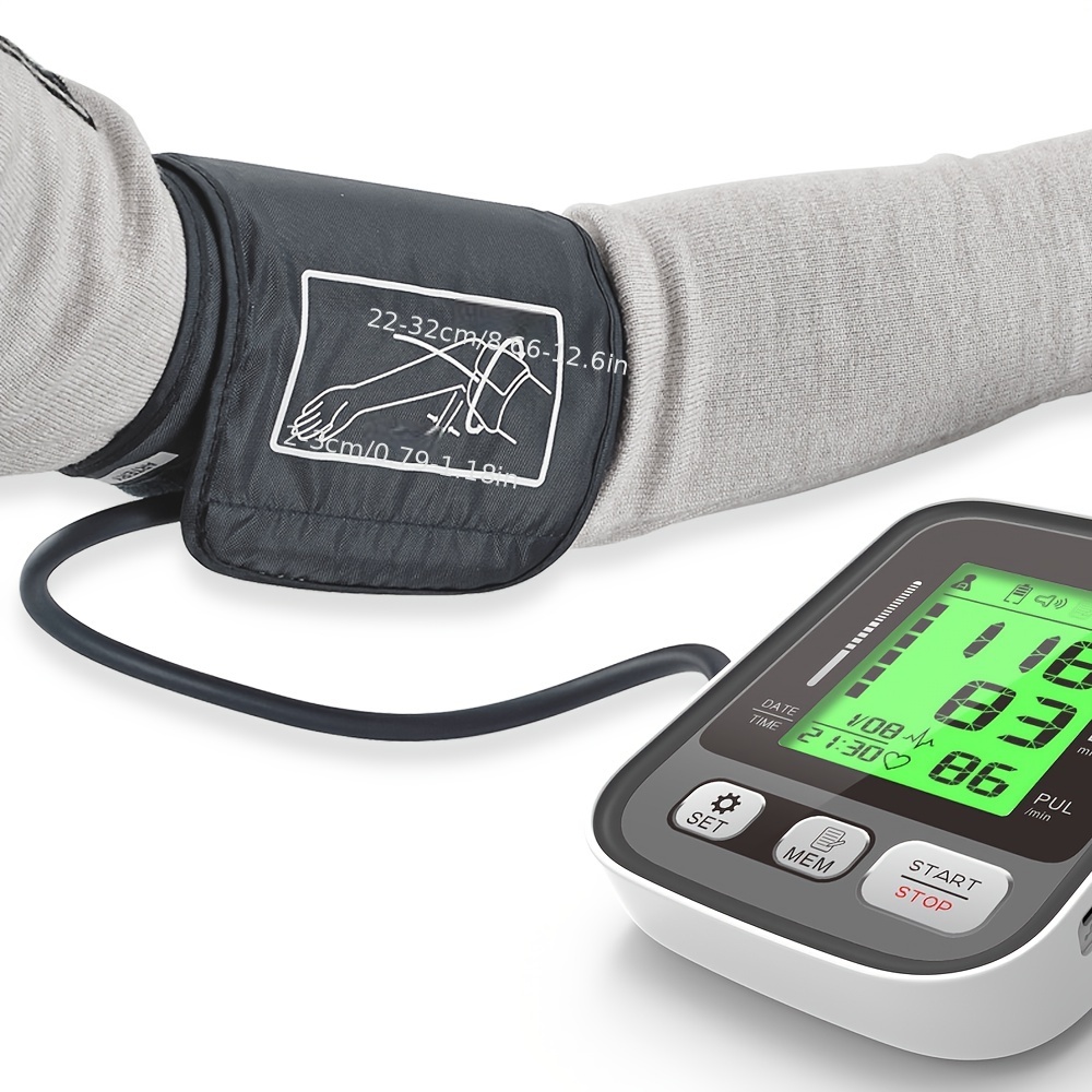 Blood Pressure Monitor Sphygmomanometer Super Large Cuff - Temu