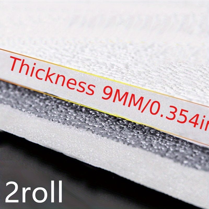E-shop 1 Rolle/2 Rollen Extra Dicke 4,5 mm/ 3D Stereoskopische Tapeten, Antikollisions- und Wärmeisolierung, Schallschutz und Warm, Leicht zu Reinigen,