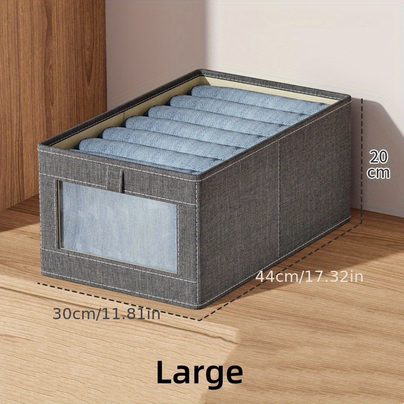 Caja de almacenaje plegable blanca, contenedor organizador de caja de  almacenamiento impermeable con Eccomum Caja de almacenaje