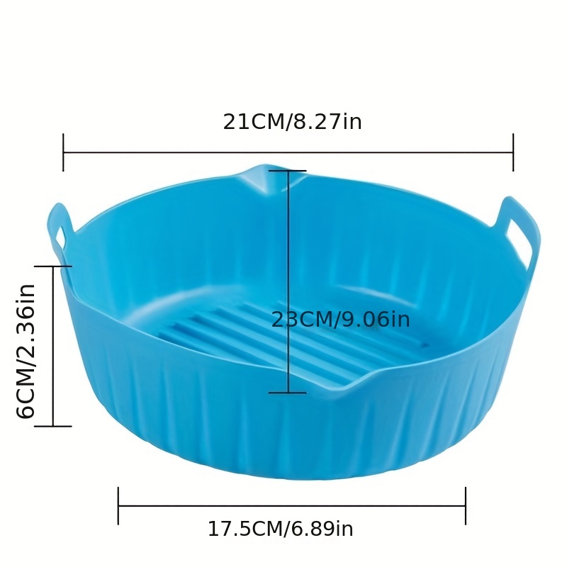 1pc Rivestimenti In Silicone Cestelli Doppi 8 Qt Friggitrice - Temu Italy