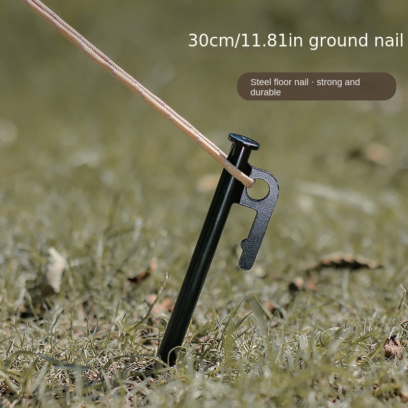 4pcs Tent Ground Nail Durable Tent Stakes Windproof Beach Camp Nail