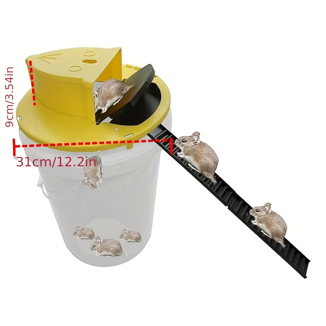 Upgraded Mouse Trap Bucket bucket Lid Mouse Rat Trap Mouse - Temu