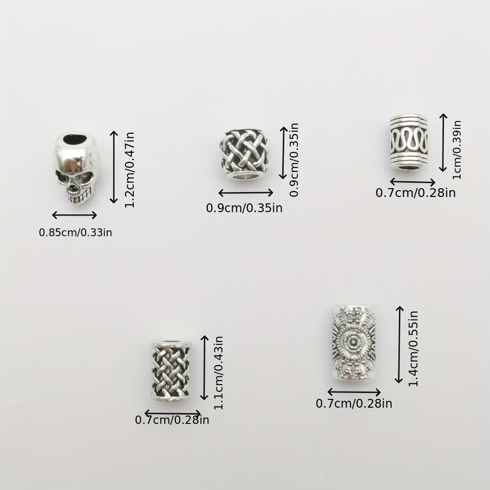 Beard Braid Beads Beard Beads Amazon Hair Beard Beads Dreadlocks