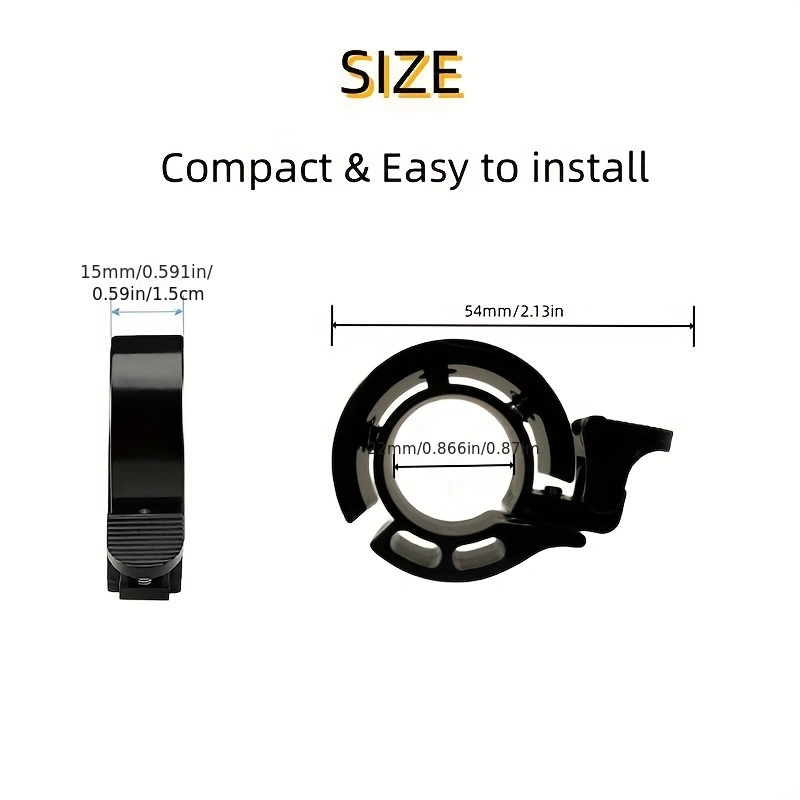 super loud bicycle bell for mountain bike invisible horn folding bike accessories