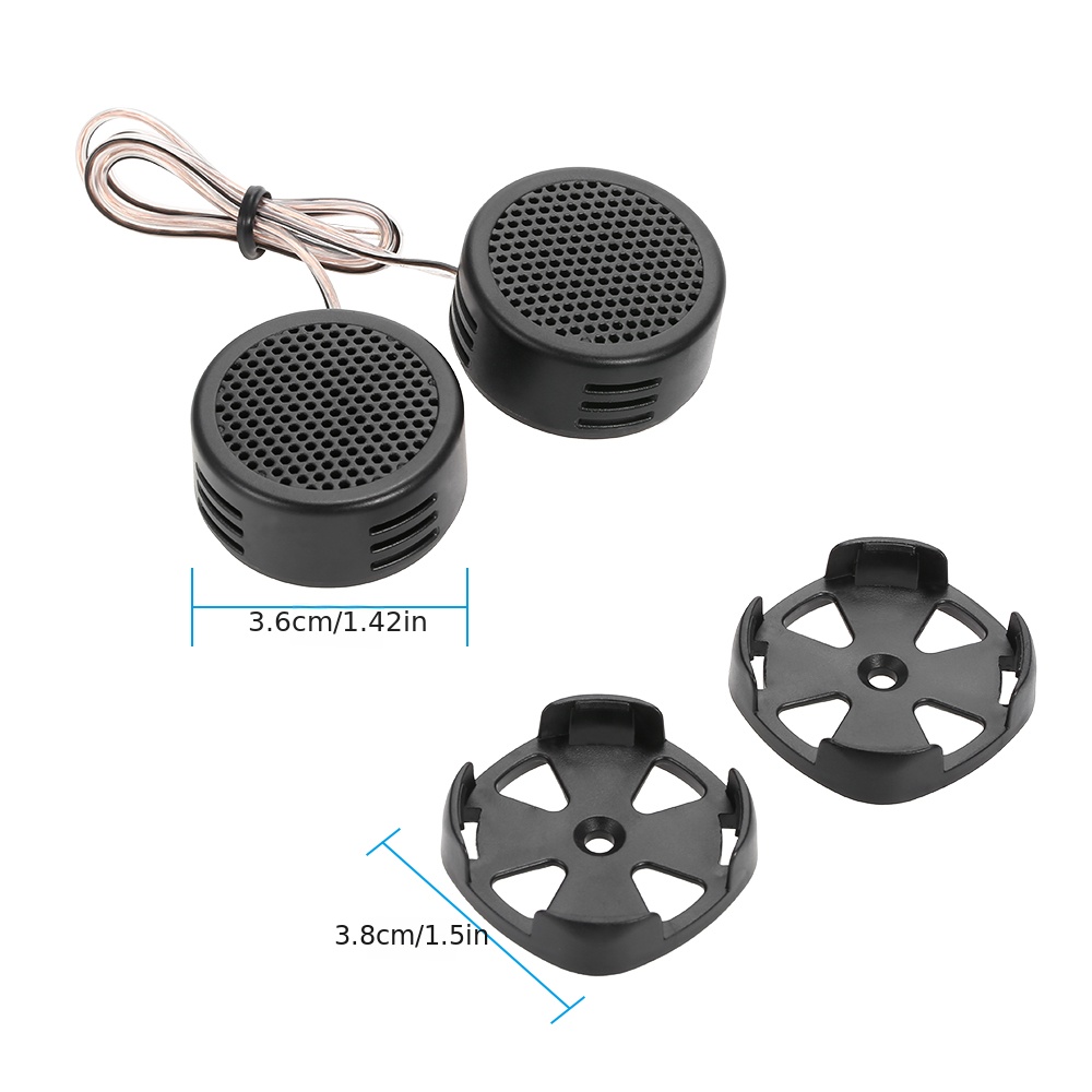 500W Universal Car Mini Dome Tweeter Loudspeaker Auto Audio Sound Speaker