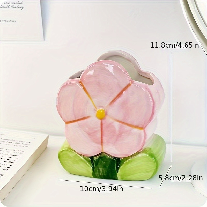 A Floral Makeup Brush Storage Bucket, A Pen Holder For The Office, A Decorative Item For The Bedroom, Perfect For Desktop Organization, And A Great Gift For Halloween And Christmas.