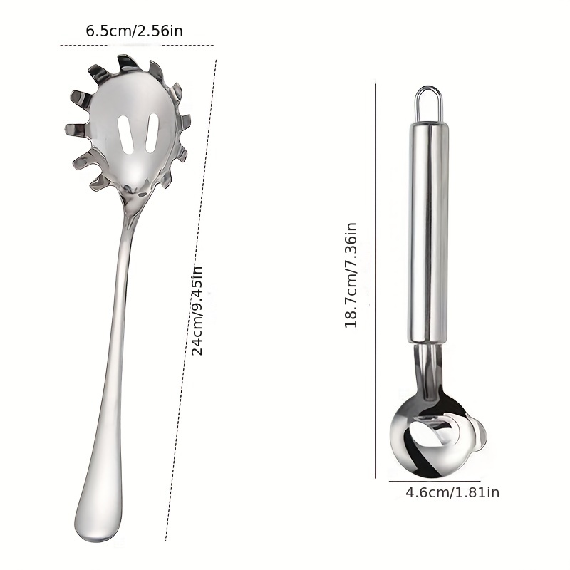 Pasta Spoon Pasta Fork Silicone Pasta Spoon Kitchen - Temu