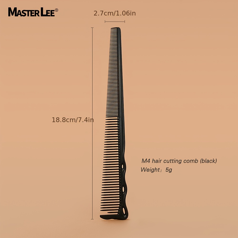 1pc, Double-headed Fine-toothed Anti-static Haircut Comb, Clipper Comb, Barber Shop Hair Comb, Ultra-thin High Temperature Resistant Material, Hairdressing Additions Comb, Hair Styling Tool Comb