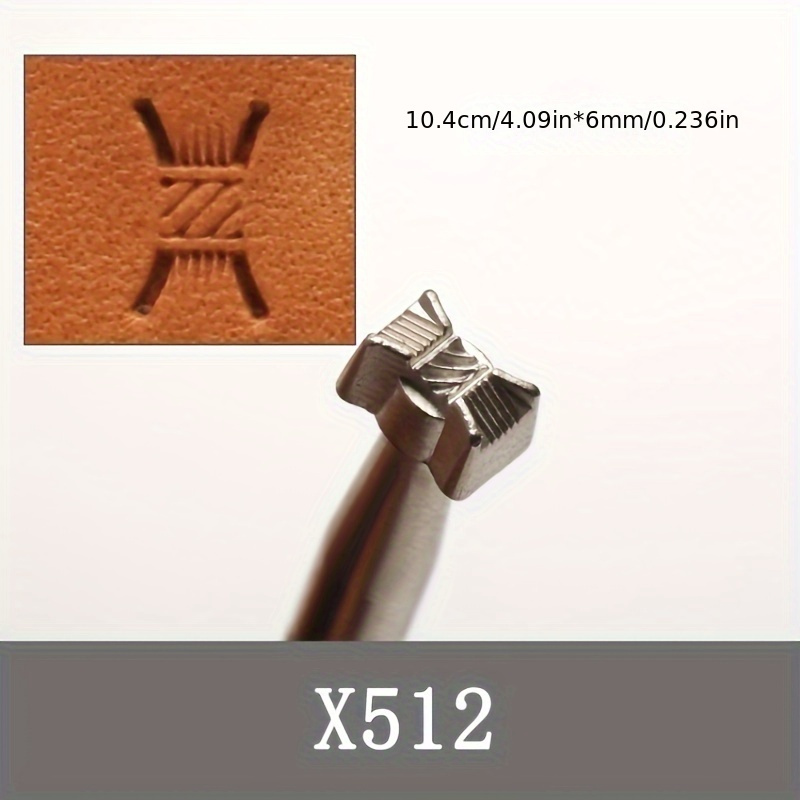 

Premium Alloy Leather Embossing Tool - Stamp For Logos, Hearts & Floral Patterns