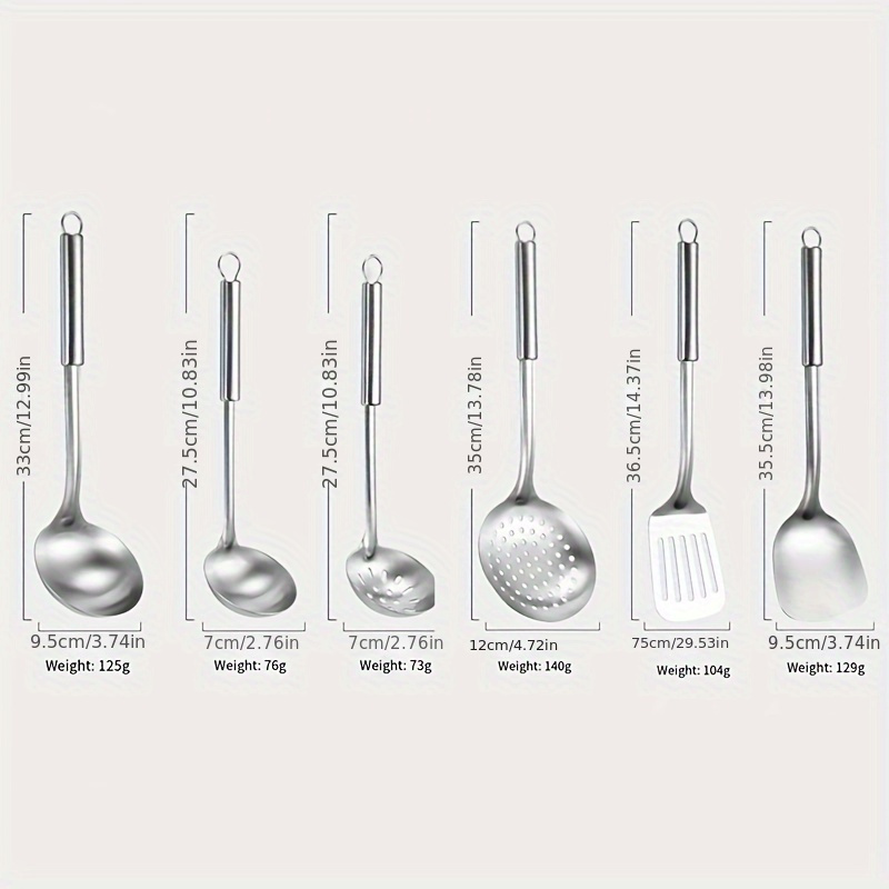 Kitchen Utensils Set Cooking Shovel Spoon Nordic Light Luxury