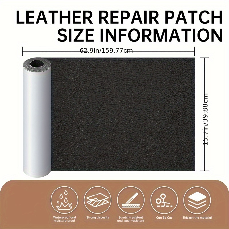 Leather Glue and Patch Kit Sizes