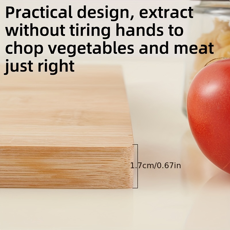 Bamboo Cutting Board For Cutting Food Such As Fruits, Vegetables