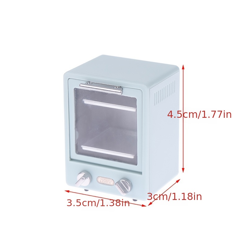 Mini modelo de horno de microondas de plástico al por mayor para bisuterías  