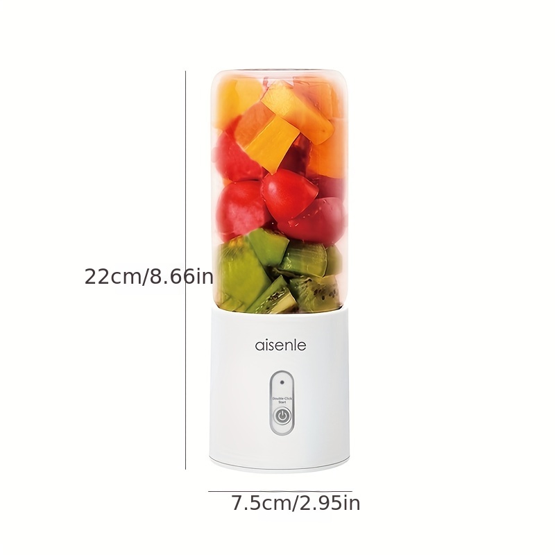 Portable Wireless Blender: 500ml USB Travel Juice Cup,Portable