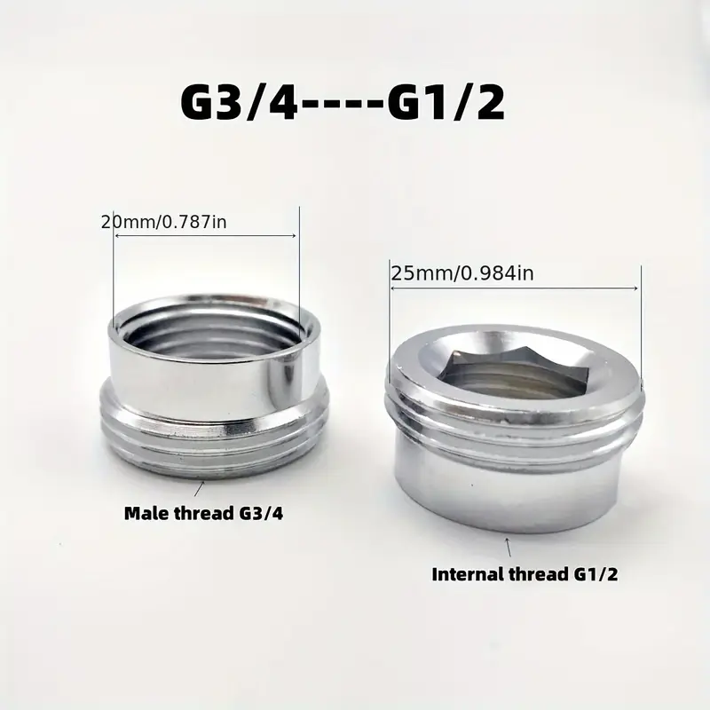 Verbindungsstück Messing Gewinde G1 / 2 männlich X G3 / 8 Adapter Sechskant Buchse 3 Stück Verbindungsstück Messing Gewinde G1 / 2 männlich X G3 / 8 Adapter Sechskant Buchse 3 Stück