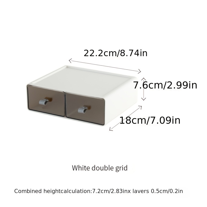 Office Desktop Organizer Drawer Type Finishing Box Sundries Storage Box