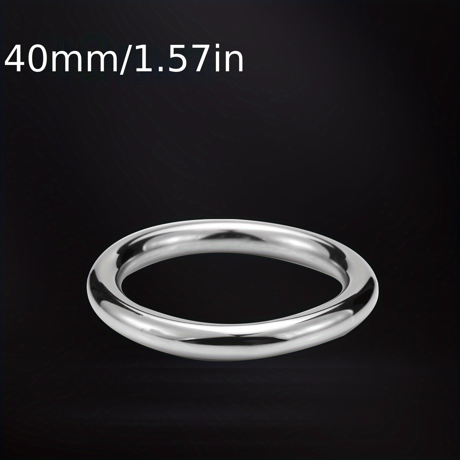 Stainless Steel Penis Jewelry Metal Cock Ring Jewel