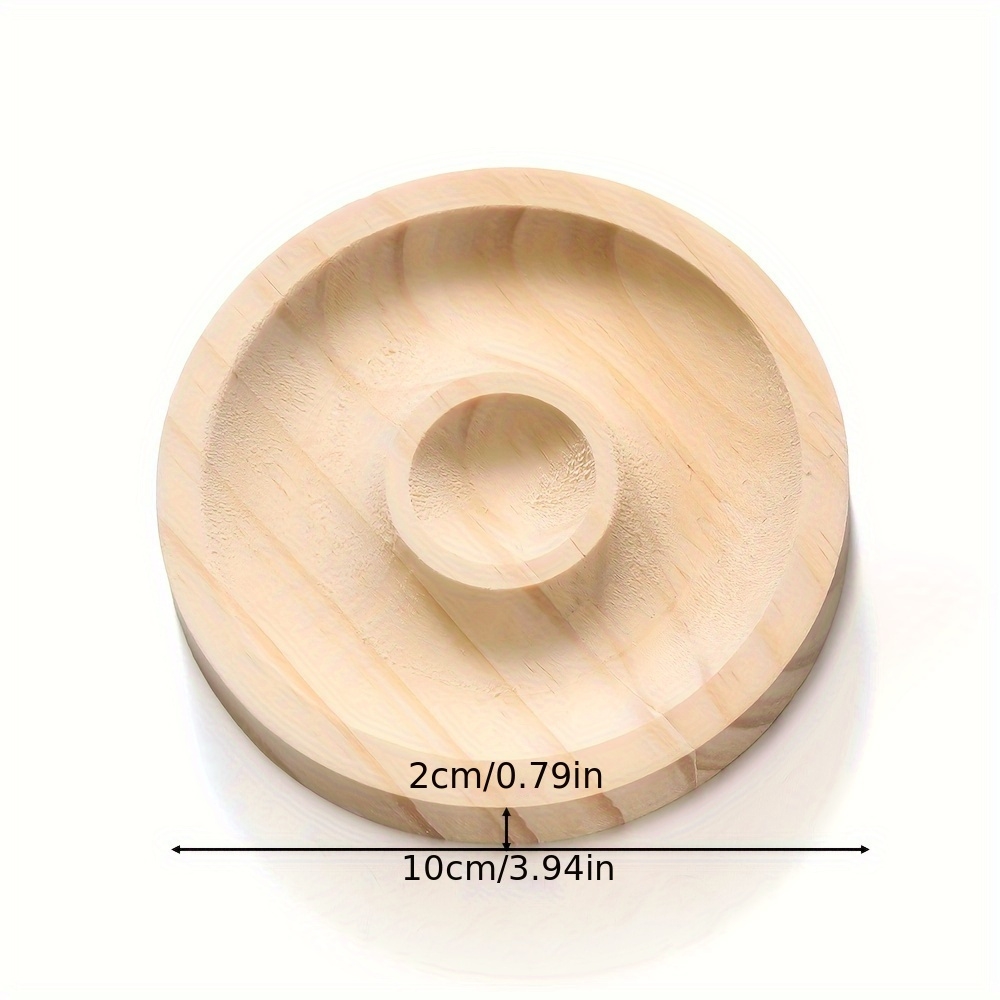 Single Wooden Beading Design Board Ideal For Showcasing Bracelets And Crafting Necklaces, Functional Display Tray