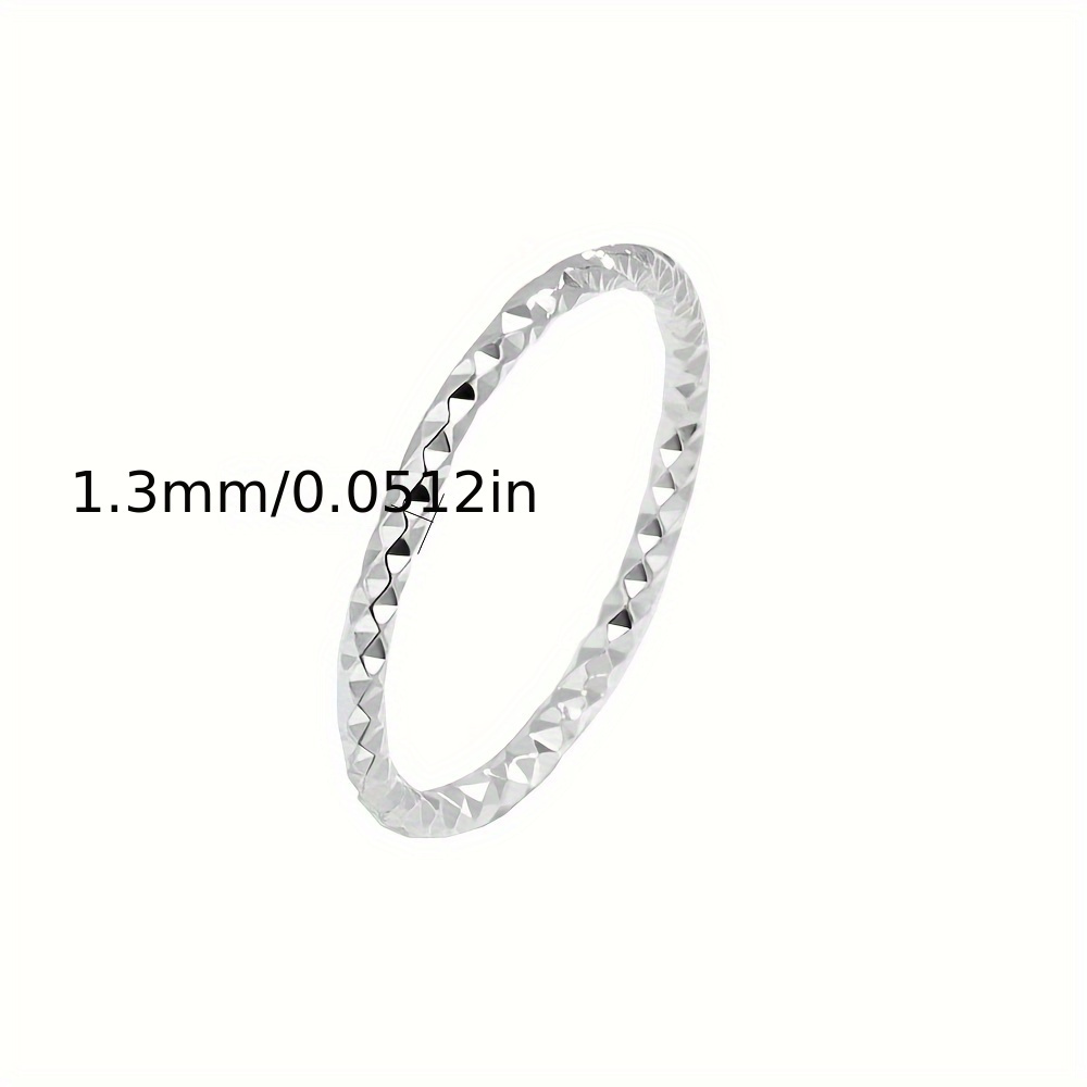 S925 Pure Silvery Party Ring